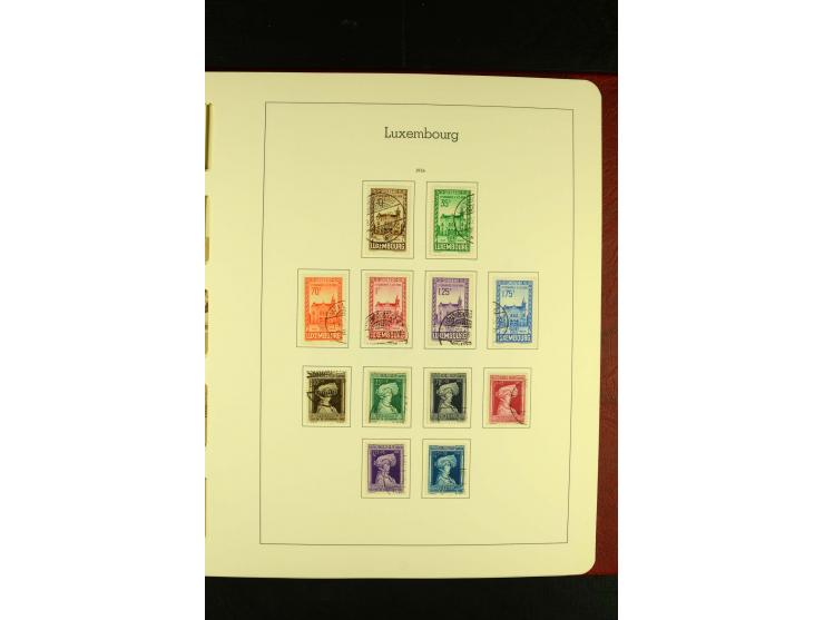 1852/2001, gestempelte Sammlung mit u.a. Mi.-Nr. 1 (5), 2 (4), ab 1891 weitgehend kpl., mit 121KLB mit und ohne Nr., Bl.1 mit