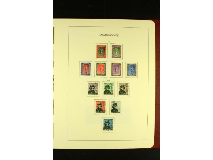 1852/2001, gestempelte Sammlung mit u.a. Mi.-Nr. 1 (5), 2 (4), ab 1891 weitgehend kpl., mit 121KLB mit und ohne Nr., Bl.1 mit