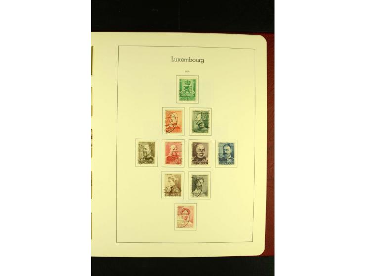 1852/2001, gestempelte Sammlung mit u.a. Mi.-Nr. 1 (5), 2 (4), ab 1891 weitgehend kpl., mit 121KLB mit und ohne Nr., Bl.1 mit
