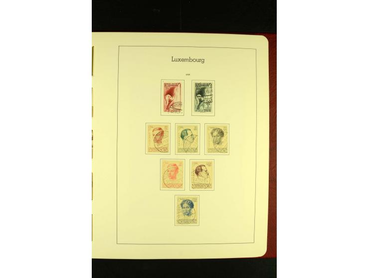 1852/2001, gestempelte Sammlung mit u.a. Mi.-Nr. 1 (5), 2 (4), ab 1891 weitgehend kpl., mit 121KLB mit und ohne Nr., Bl.1 mit