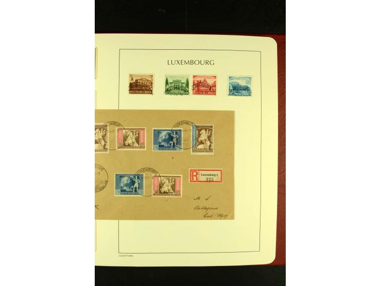 1852/2001, gestempelte Sammlung mit u.a. Mi.-Nr. 1 (5), 2 (4), ab 1891 weitgehend kpl., mit 121KLB mit und ohne Nr., Bl.1 mit