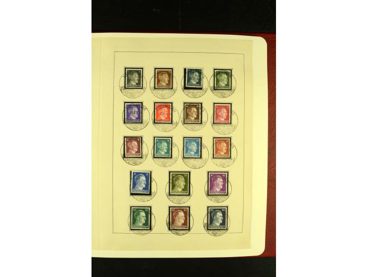 1852/2001, gestempelte Sammlung mit u.a. Mi.-Nr. 1 (5), 2 (4), ab 1891 weitgehend kpl., mit 121KLB mit und ohne Nr., Bl.1 mit