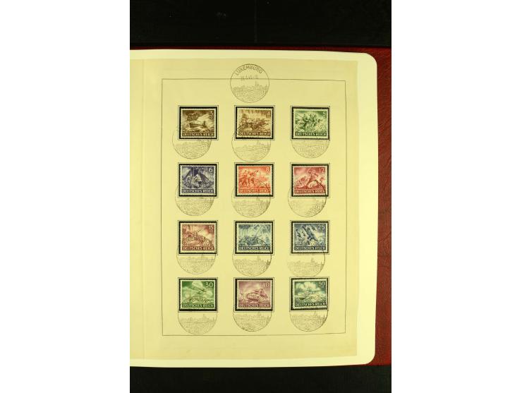 1852/2001, gestempelte Sammlung mit u.a. Mi.-Nr. 1 (5), 2 (4), ab 1891 weitgehend kpl., mit 121KLB mit und ohne Nr., Bl.1 mit
