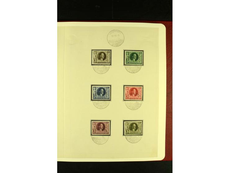 1852/2001, gestempelte Sammlung mit u.a. Mi.-Nr. 1 (5), 2 (4), ab 1891 weitgehend kpl., mit 121KLB mit und ohne Nr., Bl.1 mit