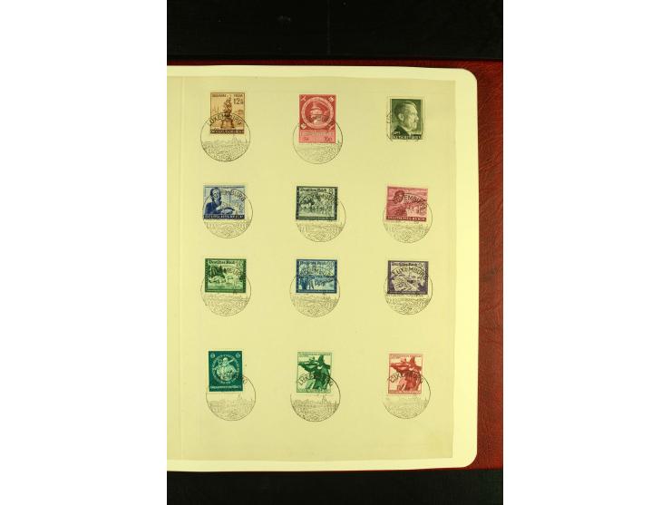 1852/2001, gestempelte Sammlung mit u.a. Mi.-Nr. 1 (5), 2 (4), ab 1891 weitgehend kpl., mit 121KLB mit und ohne Nr., Bl.1 mit