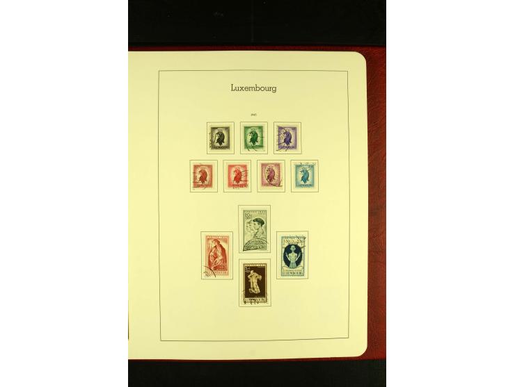 1852/2001, gestempelte Sammlung mit u.a. Mi.-Nr. 1 (5), 2 (4), ab 1891 weitgehend kpl., mit 121KLB mit und ohne Nr., Bl.1 mit