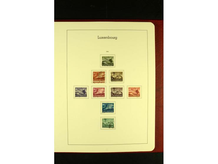 1852/2001, gestempelte Sammlung mit u.a. Mi.-Nr. 1 (5), 2 (4), ab 1891 weitgehend kpl., mit 121KLB mit und ohne Nr., Bl.1 mit