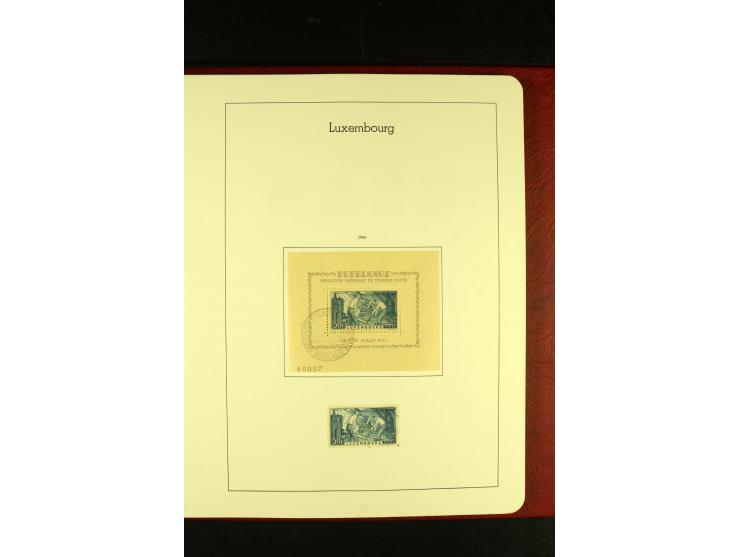 1852/2001, gestempelte Sammlung mit u.a. Mi.-Nr. 1 (5), 2 (4), ab 1891 weitgehend kpl., mit 121KLB mit und ohne Nr., Bl.1 mit