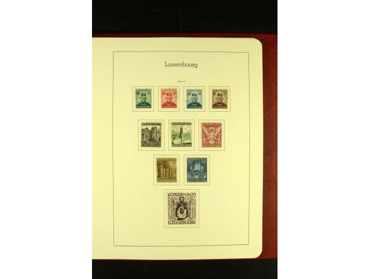 1852/2001, gestempelte Sammlung mit u.a. Mi.-Nr. 1 (5), 2 (4), ab 1891 weitgehend kpl., mit 121KLB mit und ohne Nr., Bl.1 mit