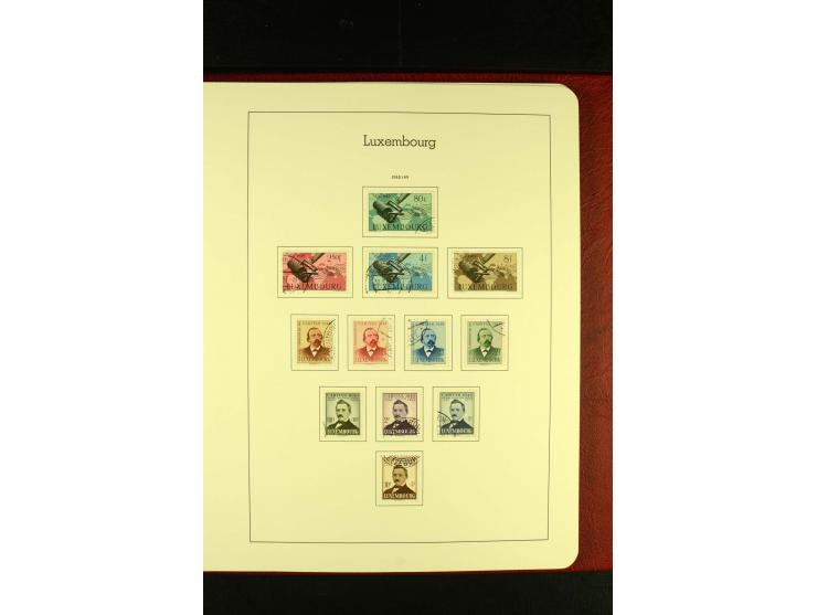 1852/2001, gestempelte Sammlung mit u.a. Mi.-Nr. 1 (5), 2 (4), ab 1891 weitgehend kpl., mit 121KLB mit und ohne Nr., Bl.1 mit