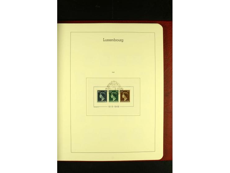 1852/2001, gestempelte Sammlung mit u.a. Mi.-Nr. 1 (5), 2 (4), ab 1891 weitgehend kpl., mit 121KLB mit und ohne Nr., Bl.1 mit