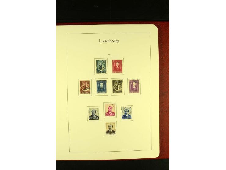 1852/2001, gestempelte Sammlung mit u.a. Mi.-Nr. 1 (5), 2 (4), ab 1891 weitgehend kpl., mit 121KLB mit und ohne Nr., Bl.1 mit