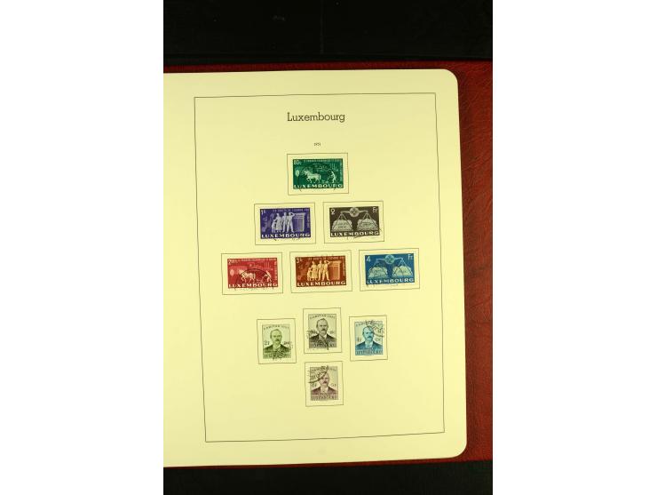 1852/2001, gestempelte Sammlung mit u.a. Mi.-Nr. 1 (5), 2 (4), ab 1891 weitgehend kpl., mit 121KLB mit und ohne Nr., Bl.1 mit