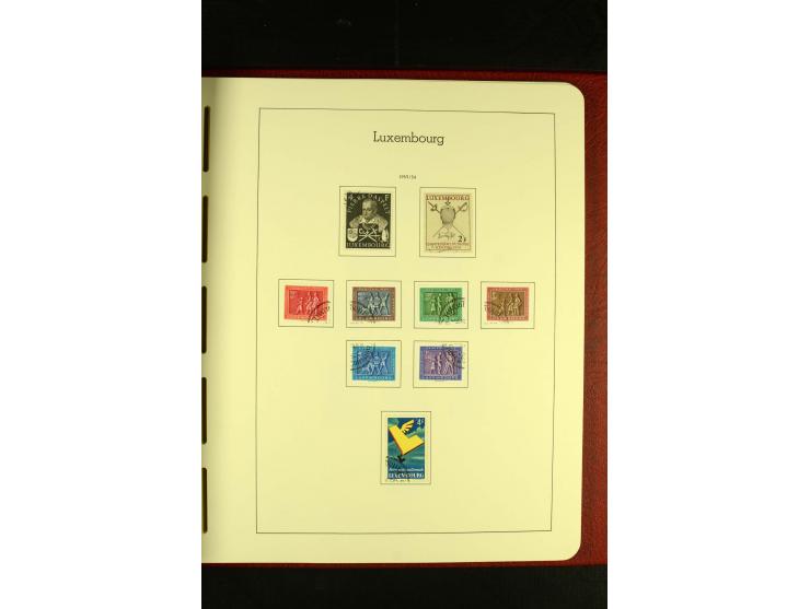1852/2001, gestempelte Sammlung mit u.a. Mi.-Nr. 1 (5), 2 (4), ab 1891 weitgehend kpl., mit 121KLB mit und ohne Nr., Bl.1 mit