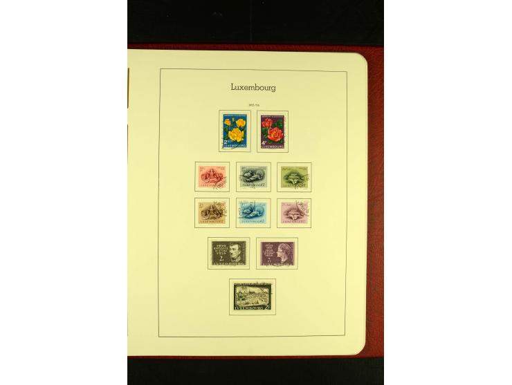 1852/2001, gestempelte Sammlung mit u.a. Mi.-Nr. 1 (5), 2 (4), ab 1891 weitgehend kpl., mit 121KLB mit und ohne Nr., Bl.1 mit