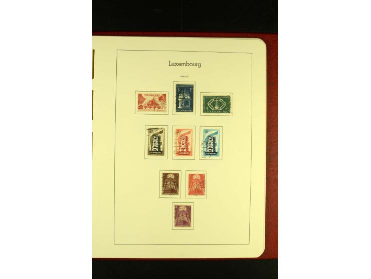 1852/2001, gestempelte Sammlung mit u.a. Mi.-Nr. 1 (5), 2 (4), ab 1891 weitgehend kpl., mit 121KLB mit und ohne Nr., Bl.1 mit
