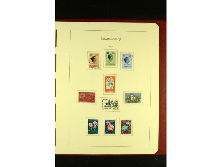 1852/2001, gestempelte Sammlung mit u.a. Mi.-Nr. 1 (5), 2 (4), ab 1891 weitgehend kpl., mit 121KLB mit und ohne Nr., Bl.1 mit