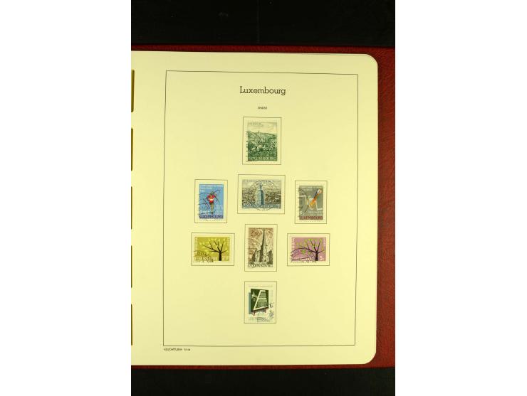 1852/2001, gestempelte Sammlung mit u.a. Mi.-Nr. 1 (5), 2 (4), ab 1891 weitgehend kpl., mit 121KLB mit und ohne Nr., Bl.1 mit