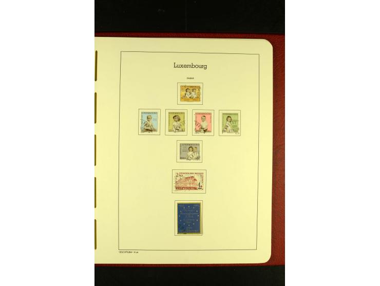 1852/2001, gestempelte Sammlung mit u.a. Mi.-Nr. 1 (5), 2 (4), ab 1891 weitgehend kpl., mit 121KLB mit und ohne Nr., Bl.1 mit
