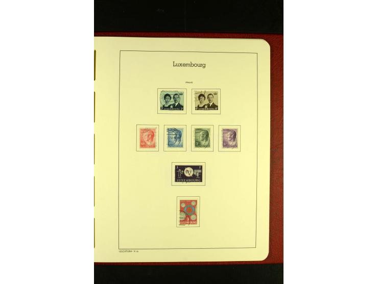 1852/2001, gestempelte Sammlung mit u.a. Mi.-Nr. 1 (5), 2 (4), ab 1891 weitgehend kpl., mit 121KLB mit und ohne Nr., Bl.1 mit