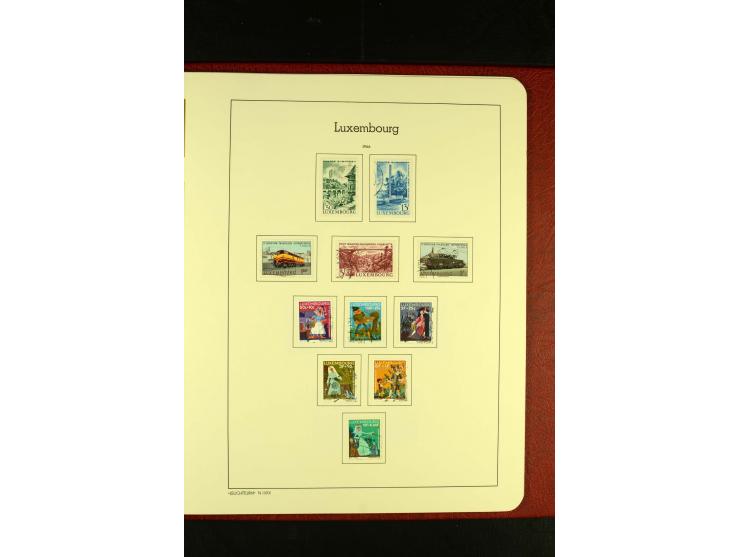 1852/2001, gestempelte Sammlung mit u.a. Mi.-Nr. 1 (5), 2 (4), ab 1891 weitgehend kpl., mit 121KLB mit und ohne Nr., Bl.1 mit