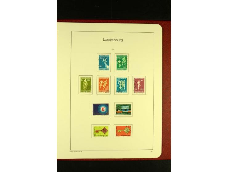 1852/2001, gestempelte Sammlung mit u.a. Mi.-Nr. 1 (5), 2 (4), ab 1891 weitgehend kpl., mit 121KLB mit und ohne Nr., Bl.1 mit