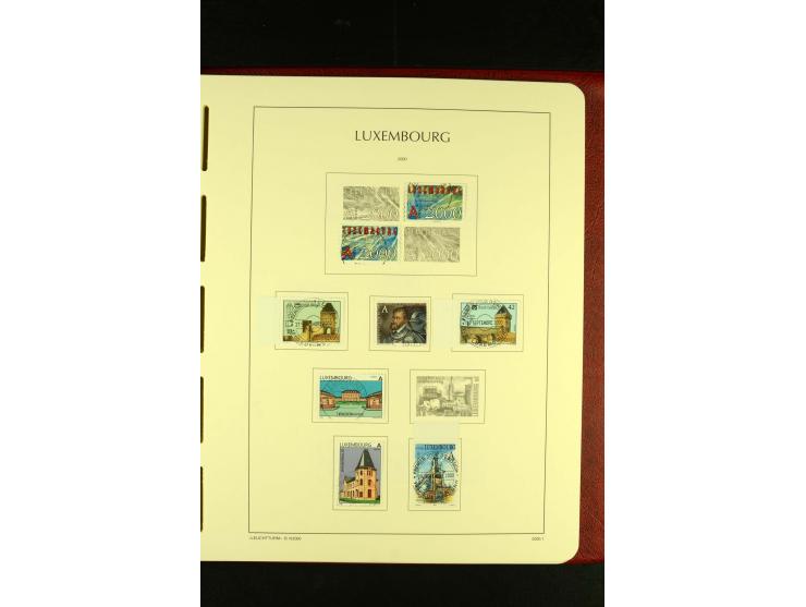 1852/2001, gestempelte Sammlung mit u.a. Mi.-Nr. 1 (5), 2 (4), ab 1891 weitgehend kpl., mit 121KLB mit und ohne Nr., Bl.1 mit