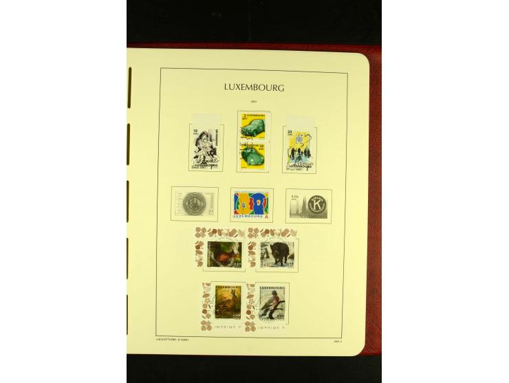 1852/2001, gestempelte Sammlung mit u.a. Mi.-Nr. 1 (5), 2 (4), ab 1891 weitgehend kpl., mit 121KLB mit und ohne Nr., Bl.1 mit
