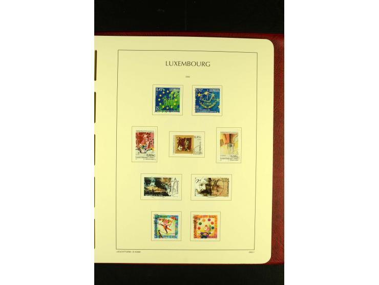 1852/2001, gestempelte Sammlung mit u.a. Mi.-Nr. 1 (5), 2 (4), ab 1891 weitgehend kpl., mit 121KLB mit und ohne Nr., Bl.1 mit