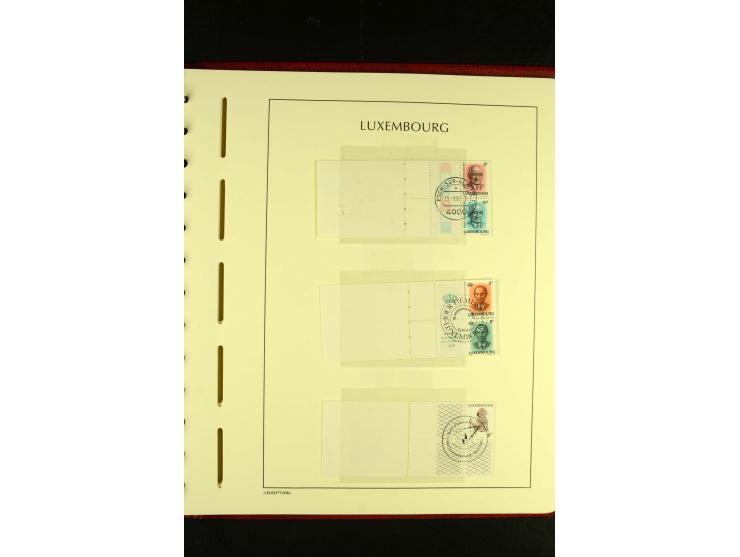 1852/2001, gestempelte Sammlung mit u.a. Mi.-Nr. 1 (5), 2 (4), ab 1891 weitgehend kpl., mit 121KLB mit und ohne Nr., Bl.1 mit