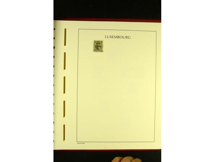 1852/2001, gestempelte Sammlung mit u.a. Mi.-Nr. 1 (5), 2 (4), ab 1891 weitgehend kpl., mit 121KLB mit und ohne Nr., Bl.1 mit