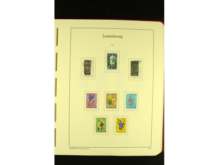1852/2001, gestempelte Sammlung mit u.a. Mi.-Nr. 1 (5), 2 (4), ab 1891 weitgehend kpl., mit 121KLB mit und ohne Nr., Bl.1 mit