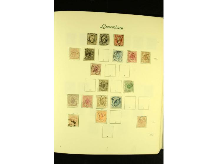 1852/1991, postfrische, ungebrauchte und gestempelte Sammlung mit u.a. Mi.-Nr. 121KLB, 266-80, 478-83, 555-57, Dienst etc.