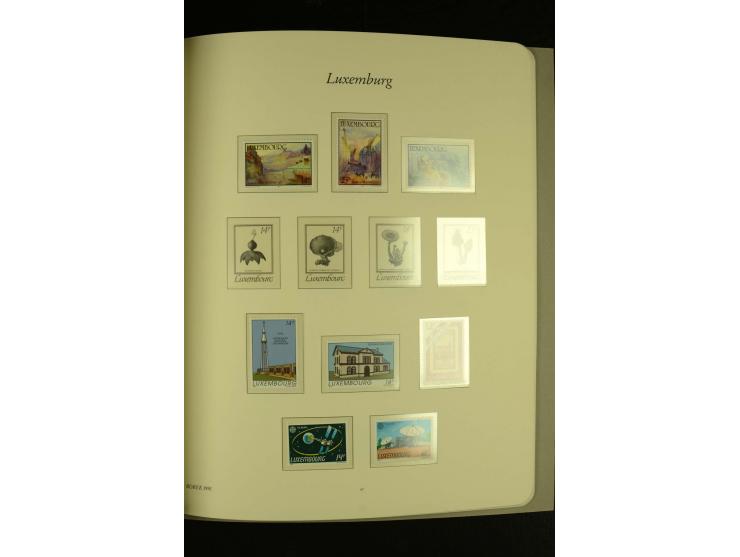 1852/1991, postfrische, ungebrauchte und gestempelte Sammlung mit u.a. Mi.-Nr. 121KLB, 266-80, 478-83, 555-57, Dienst etc.