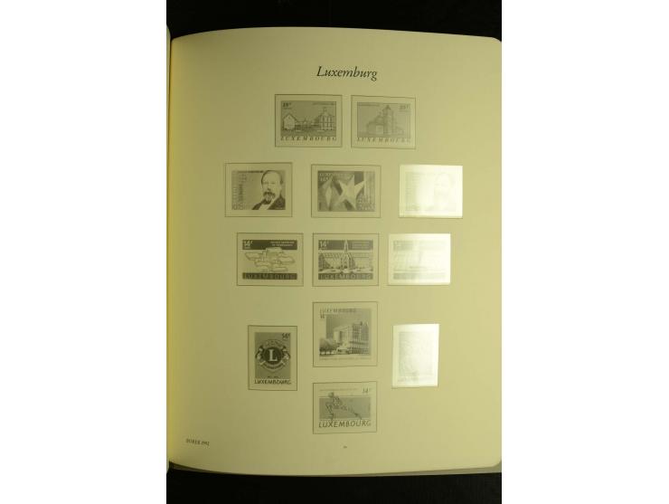 1852/1991, postfrische, ungebrauchte und gestempelte Sammlung mit u.a. Mi.-Nr. 121KLB, 266-80, 478-83, 555-57, Dienst etc.