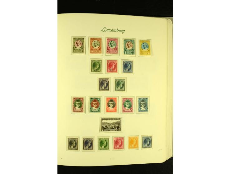 1852/1991, postfrische, ungebrauchte und gestempelte Sammlung mit u.a. Mi.-Nr. 121KLB, 266-80, 478-83, 555-57, Dienst etc.