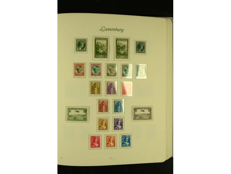1852/1991, postfrische, ungebrauchte und gestempelte Sammlung mit u.a. Mi.-Nr. 121KLB, 266-80, 478-83, 555-57, Dienst etc.