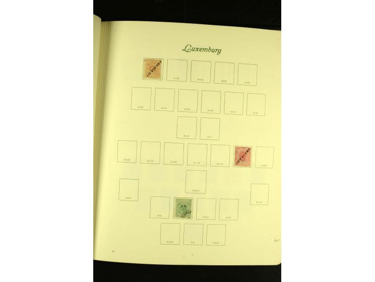 1852/1991, postfrische, ungebrauchte und gestempelte Sammlung mit u.a. Mi.-Nr. 121KLB, 266-80, 478-83, 555-57, Dienst etc.