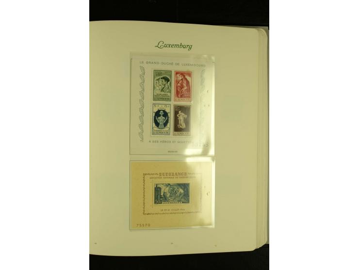 1852/1991, postfrische, ungebrauchte und gestempelte Sammlung mit u.a. Mi.-Nr. 121KLB, 266-80, 478-83, 555-57, Dienst etc.