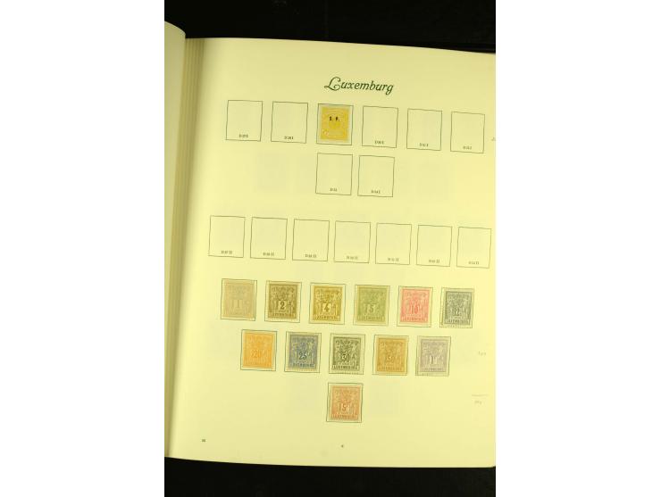 1852/1991, postfrische, ungebrauchte und gestempelte Sammlung mit u.a. Mi.-Nr. 121KLB, 266-80, 478-83, 555-57, Dienst etc.