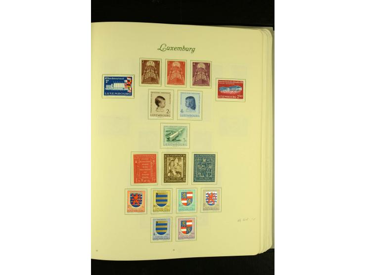 1852/1991, postfrische, ungebrauchte und gestempelte Sammlung mit u.a. Mi.-Nr. 121KLB, 266-80, 478-83, 555-57, Dienst etc.