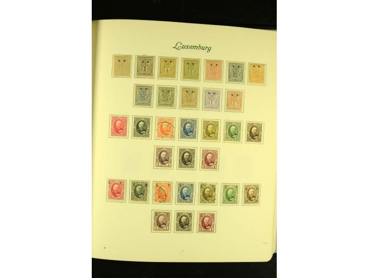 1852/1991, postfrische, ungebrauchte und gestempelte Sammlung mit u.a. Mi.-Nr. 121KLB, 266-80, 478-83, 555-57, Dienst etc.