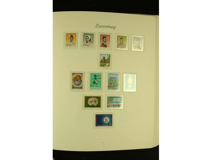 1852/1991, postfrische, ungebrauchte und gestempelte Sammlung mit u.a. Mi.-Nr. 121KLB, 266-80, 478-83, 555-57, Dienst etc.