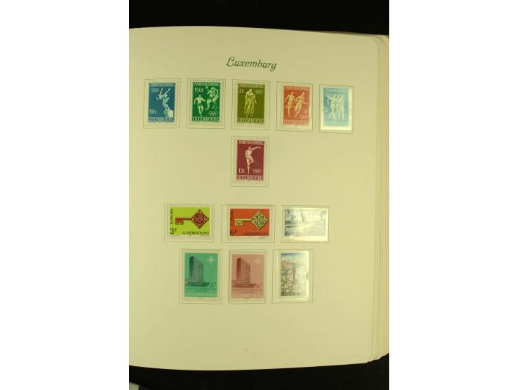 1852/1991, postfrische, ungebrauchte und gestempelte Sammlung mit u.a. Mi.-Nr. 121KLB, 266-80, 478-83, 555-57, Dienst etc.