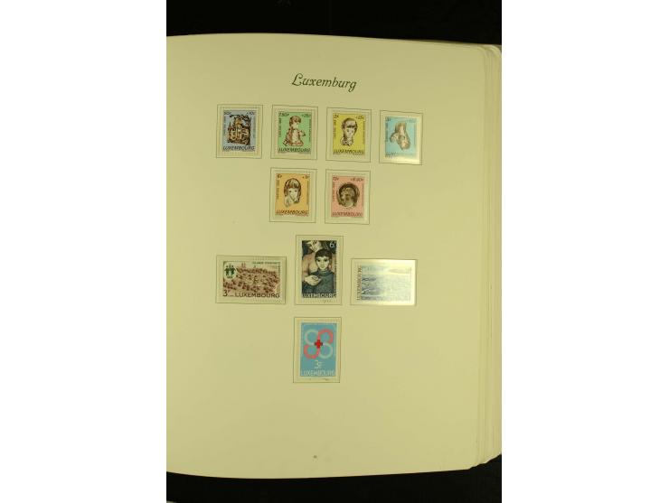 1852/1991, postfrische, ungebrauchte und gestempelte Sammlung mit u.a. Mi.-Nr. 121KLB, 266-80, 478-83, 555-57, Dienst etc.