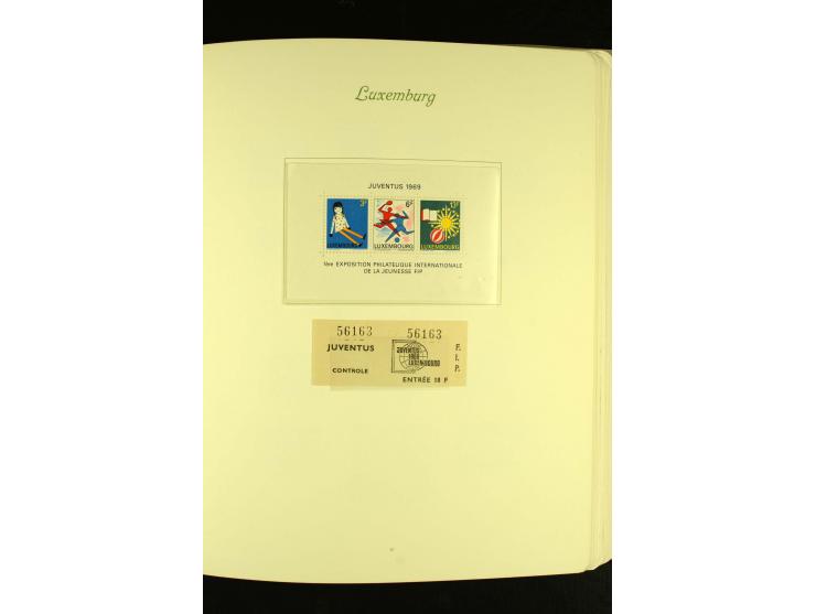 1852/1991, postfrische, ungebrauchte und gestempelte Sammlung mit u.a. Mi.-Nr. 121KLB, 266-80, 478-83, 555-57, Dienst etc.