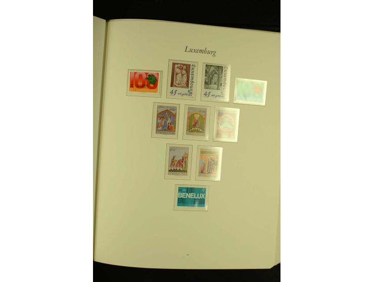 1852/1991, postfrische, ungebrauchte und gestempelte Sammlung mit u.a. Mi.-Nr. 121KLB, 266-80, 478-83, 555-57, Dienst etc.