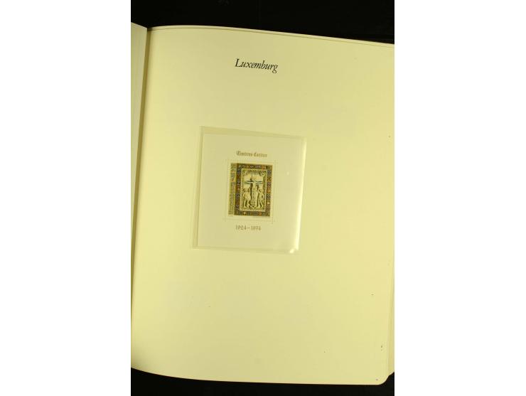 1852/1991, postfrische, ungebrauchte und gestempelte Sammlung mit u.a. Mi.-Nr. 121KLB, 266-80, 478-83, 555-57, Dienst etc.