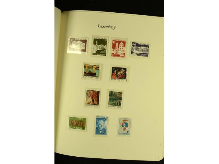 1852/1991, postfrische, ungebrauchte und gestempelte Sammlung mit u.a. Mi.-Nr. 121KLB, 266-80, 478-83, 555-57, Dienst etc.
