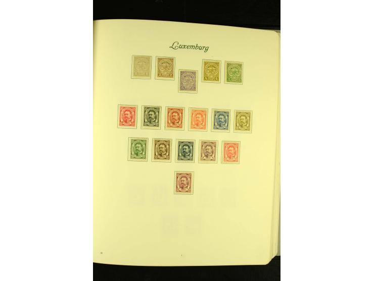 1852/1991, postfrische, ungebrauchte und gestempelte Sammlung mit u.a. Mi.-Nr. 121KLB, 266-80, 478-83, 555-57, Dienst etc.